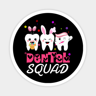 dental squad easter cute Magnet